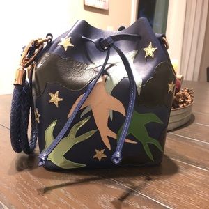 Ivy Kerzhner Swallow handbag Navy
